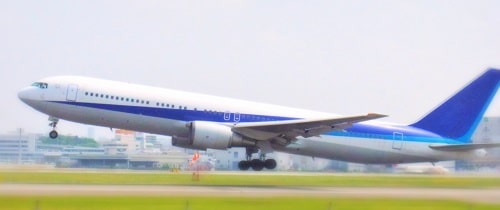 旭川空港の飛行機